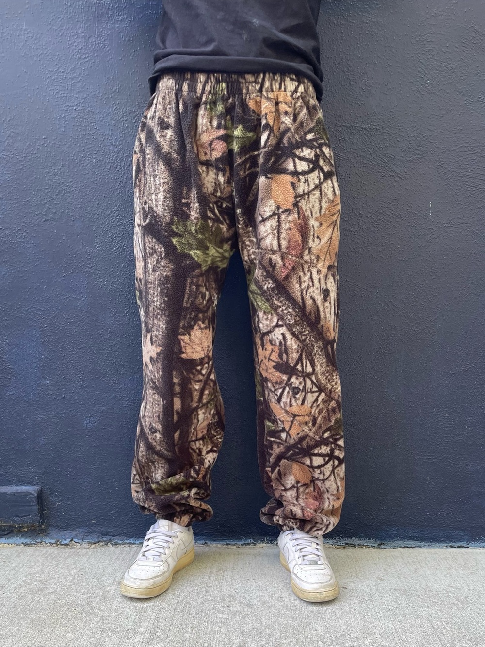Big Bill baggy camo fleece sweatpants men’s small